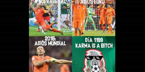 Holanda queda fuera del Mundial y los mexicanos se burlan ...