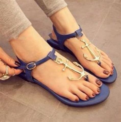 Holiday Fashion Hot List | Anchor Sandals, Anchors and Sandals