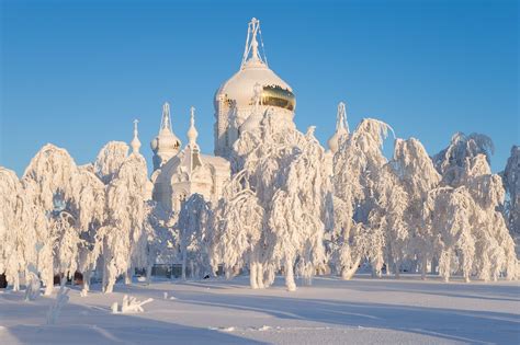 Holy Cross Cathedral on the White Mountain in the Perm ...