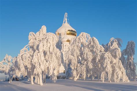 Holy Cross Cathedral on the White Mountain in the Perm ...