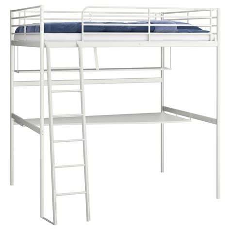 Home Design : Ikea Svarta Loft Bed Frame With Desk 7500 ...