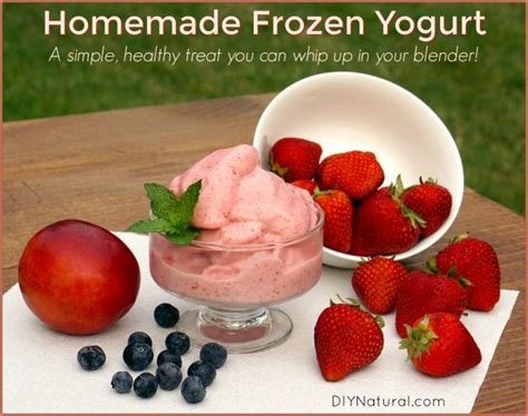 Homemade Frozen Yogurt Recipe: A Simple & Delicious Treat