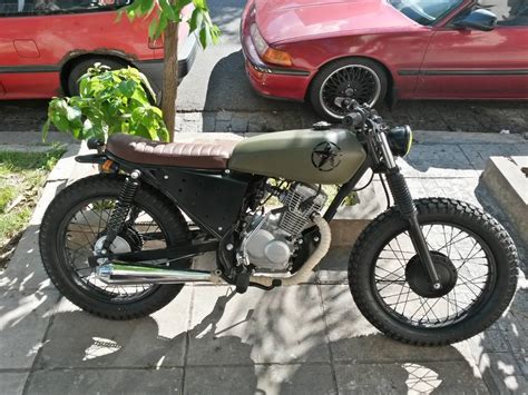 honda 125cc tracker no cafe racer / scrambler | Motos ...