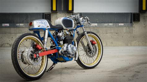 Honda CB450 Cafe Racer: “Shinobi” – BikeBound