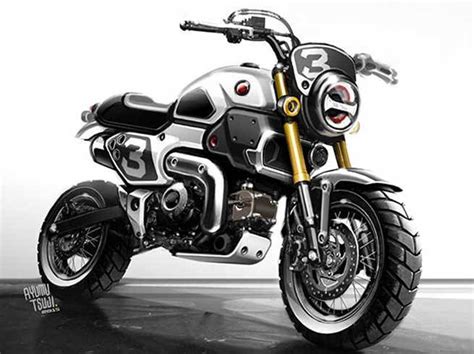Honda Grom 50 Scrambler Concepts To Be Revealed At Tokyo ...