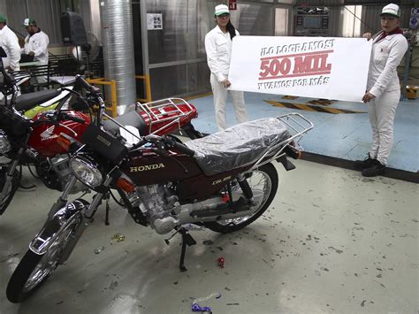 Honda llega a las 500,000 motos producidas en México ...
