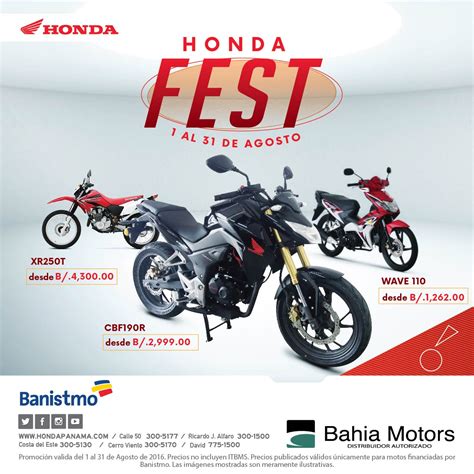 Honda Motos Panamá  @HondaMotosPTY  | Twitter