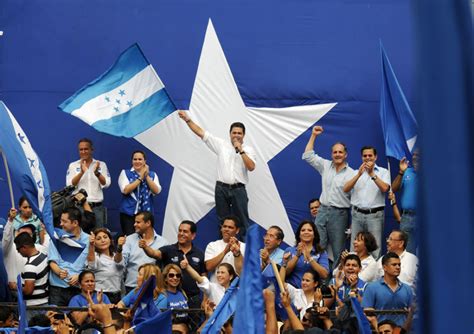 Honduras: Masiva concentración de Juan Orlando Hernández ...