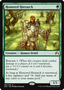 Honored Hierarch from Magic Origins Spoiler