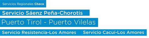 HorariosTren   Horarios Chaco: Regionales
