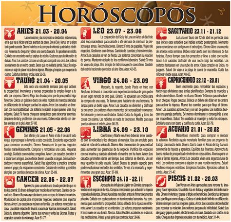 Horóscopos – Vol. 8 Num.24 | Periodico Enlace