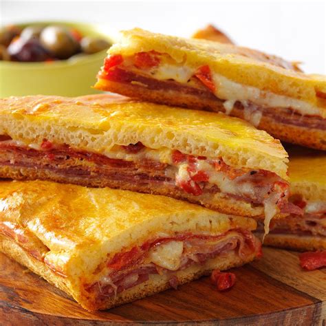 Hot Antipasto Sandwiches Recipe | Taste of Home