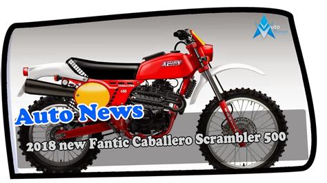 HOT NEWS!!!2018 new Fantic Caballero Scrambler 500 Price ...