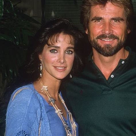 Hotel  star Connie Sellecca  with co star James Brolin ...