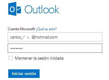 Hotmail, iniciar sesión en tu cuenta de correo Outlook.com ...