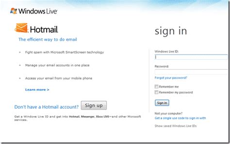 Hotmail Sign in   AbrirCorreoHotmail.com
