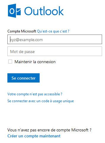 Hotmail sign in | Se connecter