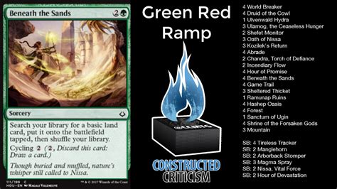 Hour of Devastation Standard  Green Red Ramp Deck Tech ...