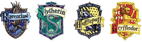 house crests Harry Potter   New York Cliché