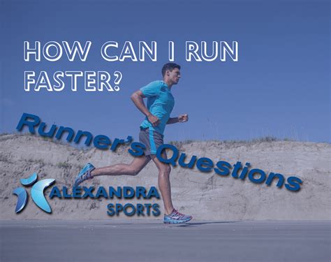 How can I run faster? | Alexandra Sports