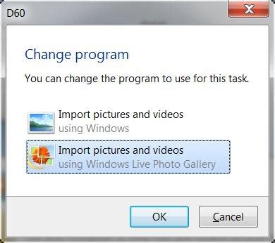 How do I import photos from my camera to my Windows 7 ...