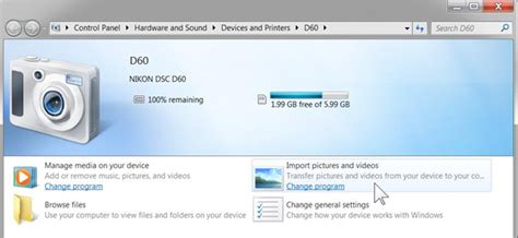 How do I import photos from my camera to my Windows 7 ...