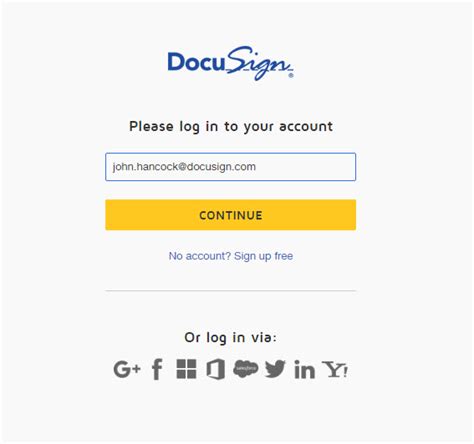 How do I log in to and access my DocuSign account ...