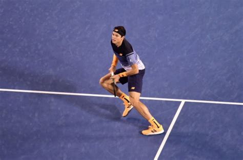 How far did Milos Raonic run during the Australian Open ...