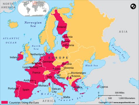 How Many Countries Use The Euro As Their Currency?   Answers