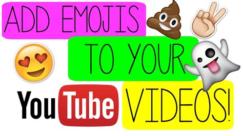 How to add Emojis to videos  iMovie    YouTube