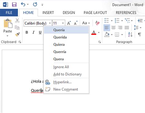 How to add Spanish for Word 2011 and Word 2013 to do ...