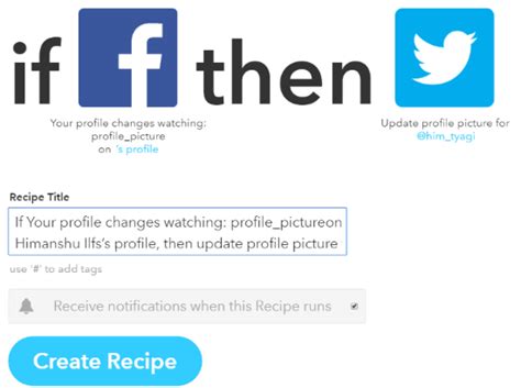 How To Auto Sync Facebook Profile Pic With Twitter