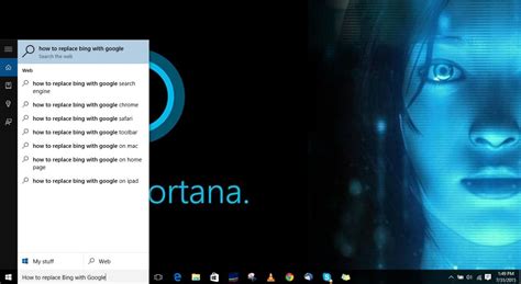 How To Change Cortana s Bing Search to Google in Windows ...