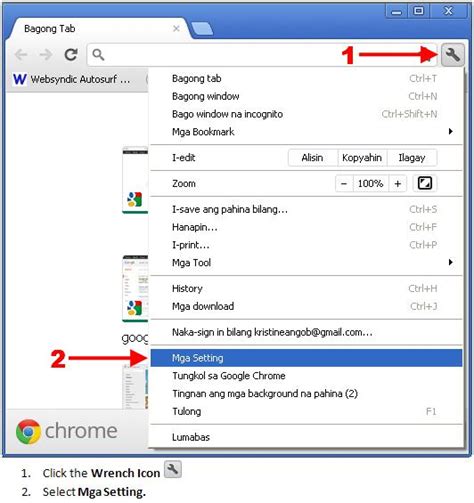 How to change Google Chrome language from Tagalog to ...