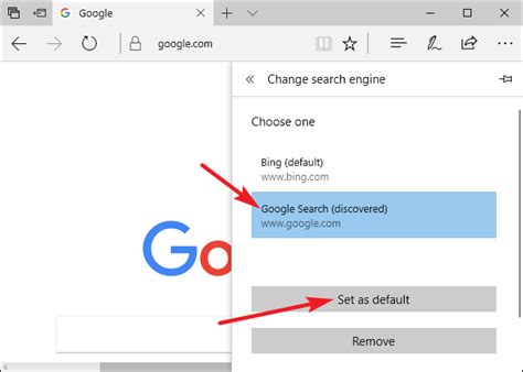 How to Change Microsoft Edge to Search Google Instead of Bing