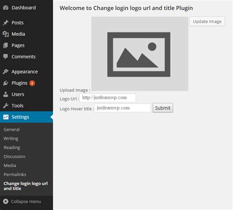 How to Change WordPress default login logo, url and title ...