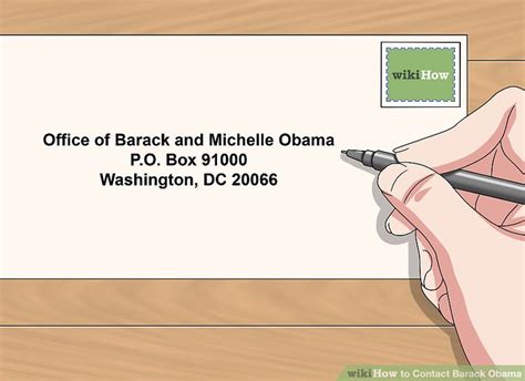 How to Contact Barack Obama: 9 Steps  with Pictures    wikiHow
