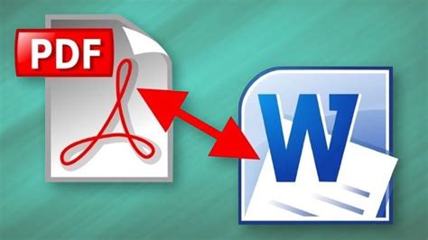 How to Convert PDFs to Word Documents and Image Files ...