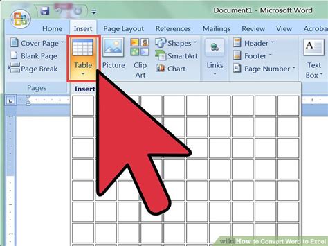 How to Convert Word to Excel: 15 Steps  with Pictures ...