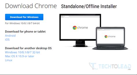 How to Download Google Chrome Browser as a Standalone ...