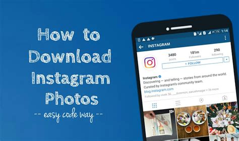 How to Download Instagram Photos in Android: 4 Ways