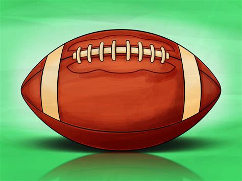 How to Draw a Football: 13 Steps  with Pictures    wikiHow
