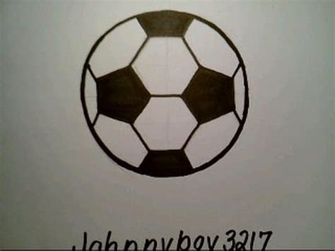How To Draw A Soccer Ball como dibujar una pelota futbol ...