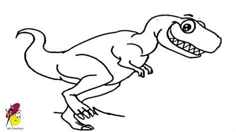 How to Draw Dinosaur from dinosaur train   YouTube