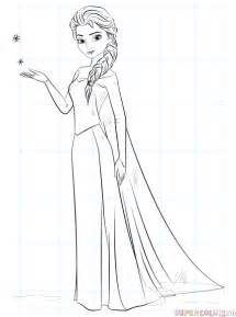 How to draw Elsa from Frozen | Step by step Drawing tutorials
