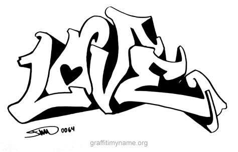 How To Draw Love In Graffiti Letters   Graffiti Art