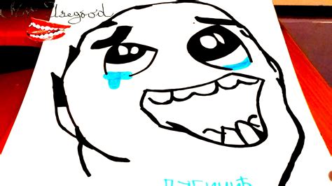 How to Draw Memes Meme Faces: HAPPY CRYING | #MrUsegoodART ...