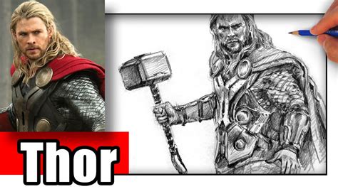 How to Draw Thor YouTube