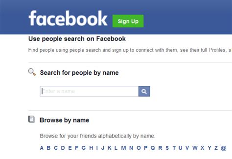 How to Find Someone on Facebook without Logging In