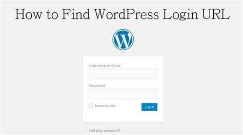 How to Find WordPress Login URL   TechNumero